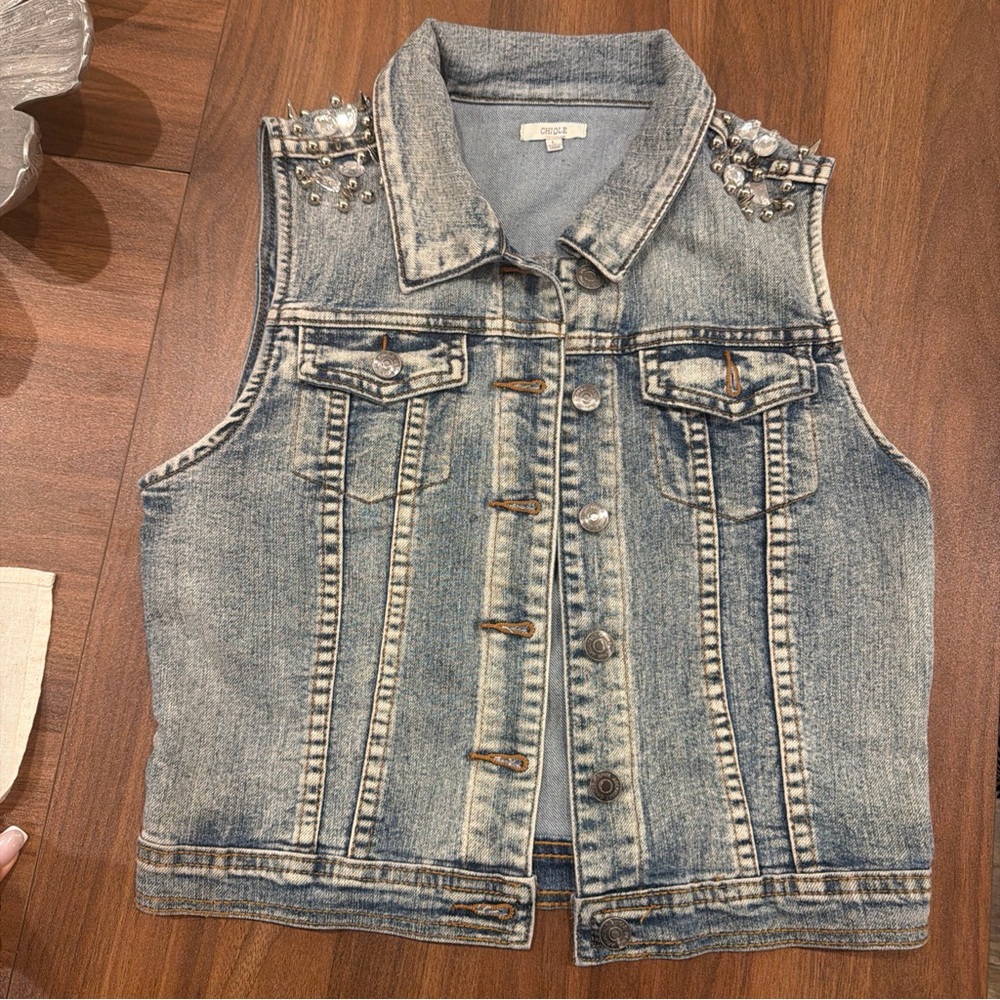Architect Light Blue Denim Vest